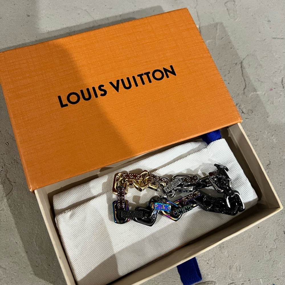Louis Vuitton Multicolor Chain Bracelet